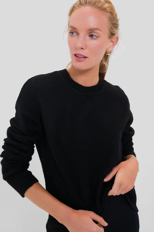 High-end Design Black Faris Pullover