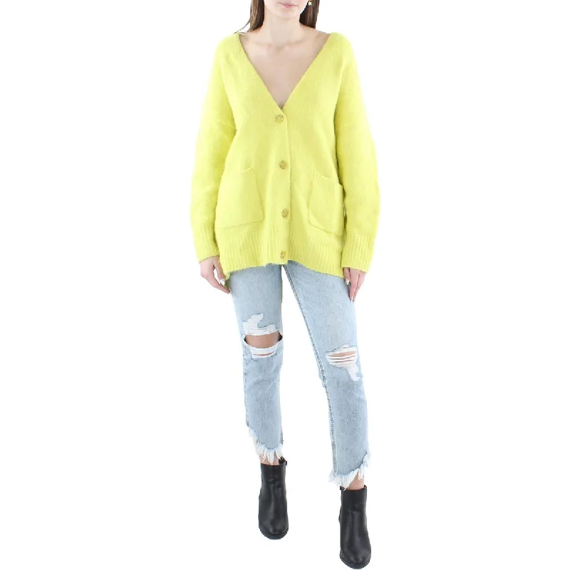 Floral Prints Ugg Womens Jaelyn Wool Blend Long Sleeves Cardigan Sweater