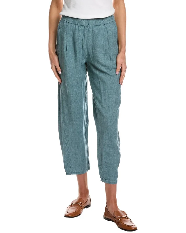 Urban Style EILEEN FISHER Petite Linen Lantern Pant