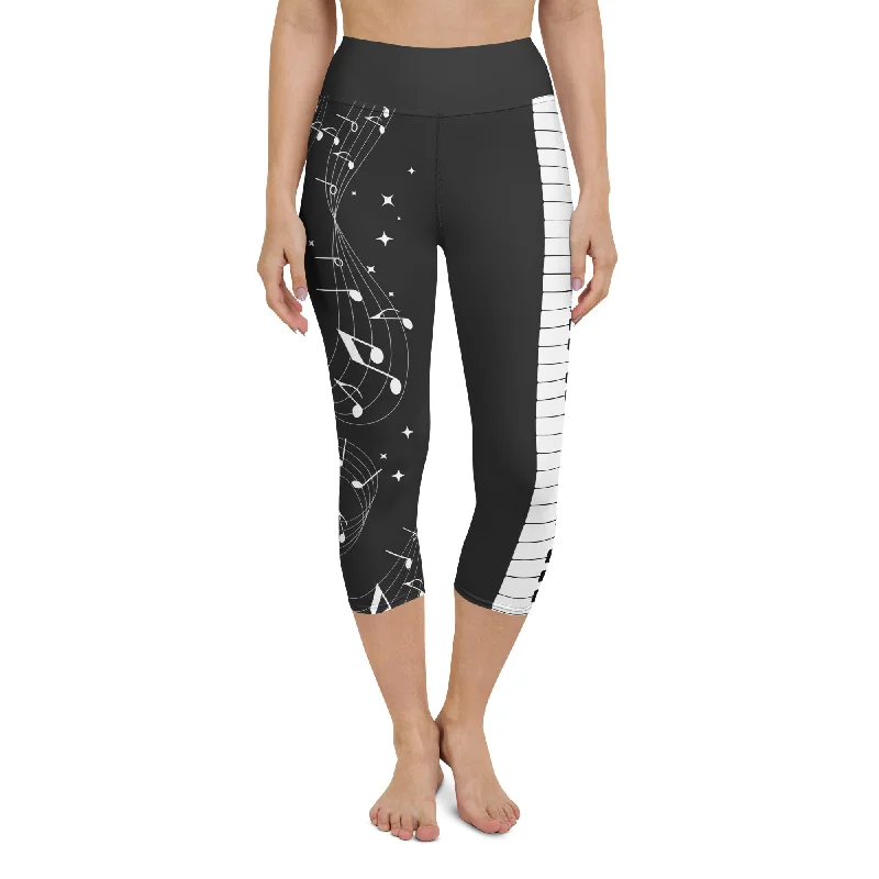Modern City Music Yoga Capris