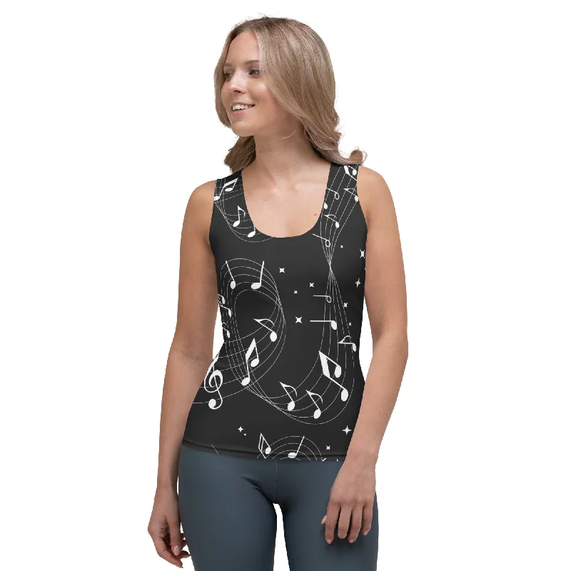 Elegant Temperament Music Tank Top