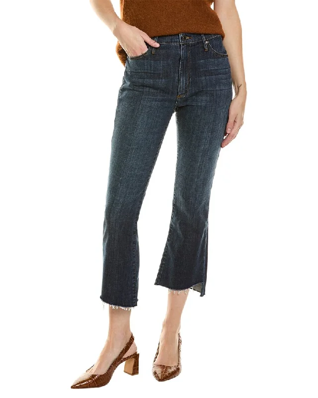 Simple Solid Color Black Orchid Cindy Slant Fray Is That All Jean