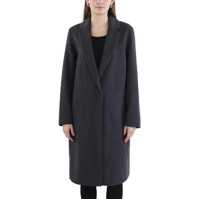 Relaxed Tops Vince Womens Wool Blend Long Pea Coat