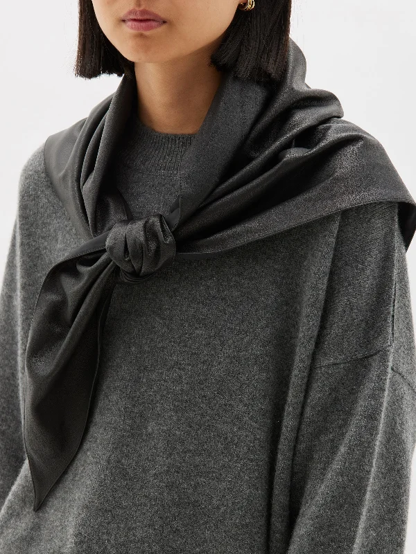 Soft Clothing leather neckchief