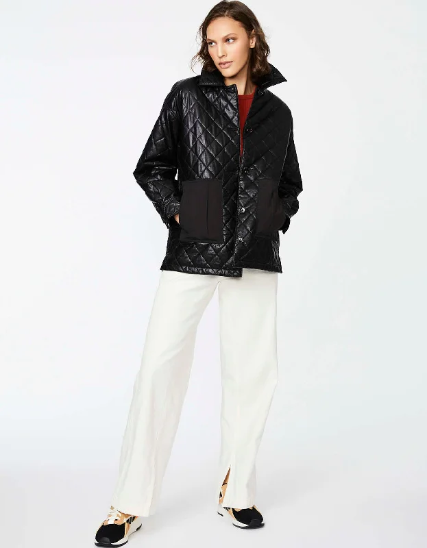 Wandering freely QUILTED BARN JACKET