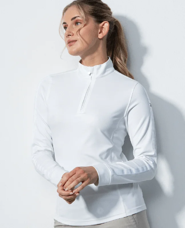 Soft Touch DAILY SPORTS Anna Half Zip Neck 055 White