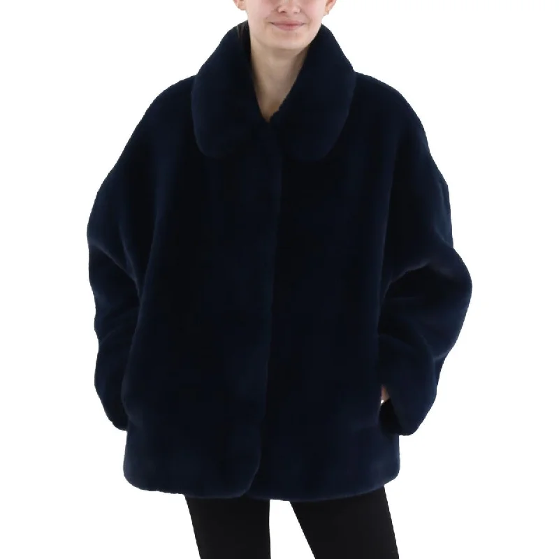 Casual Chic Looks Ted Baker Womens Faux Fur Long Faux Fur Coat