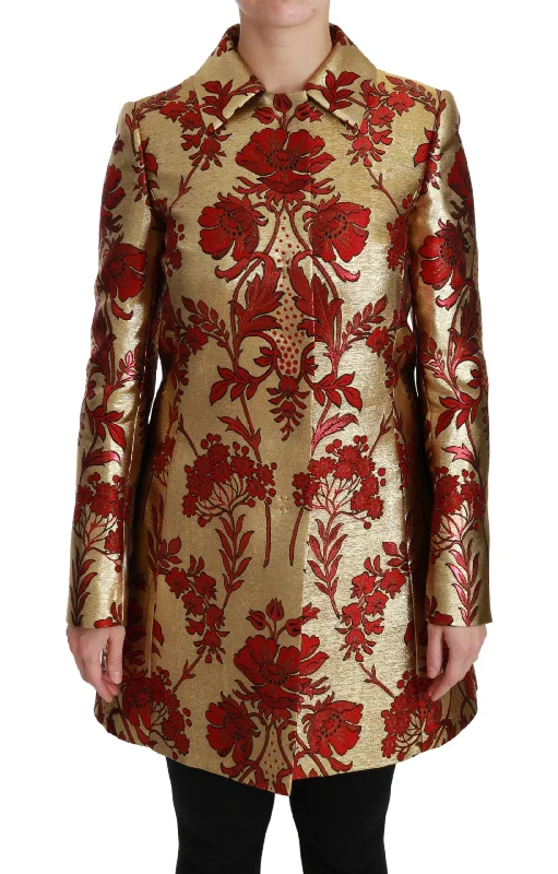 Chic Comfort Wear Dolce & Gabbana  Women's Floral Brocade Jacket