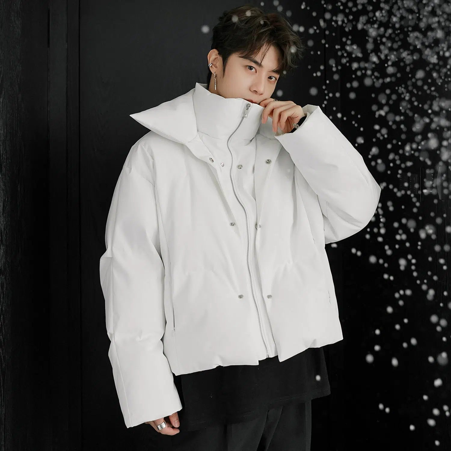 Weekend Comfort Wear Warm Cotton-Padded Jacket