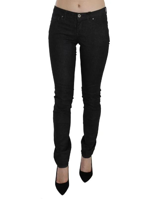 High Street Fashion C’N’C COSTUME NATIONAL Low Waist Slim Fit Leg Skinny Jeans W26 US Women