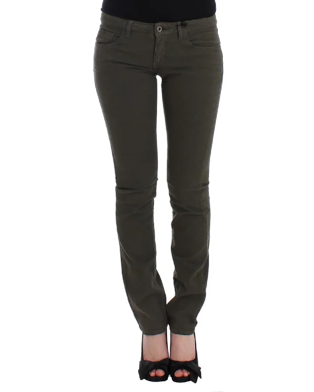 Bright Colors CNC Costume National Green Slim Leg Jeans W26 US Women