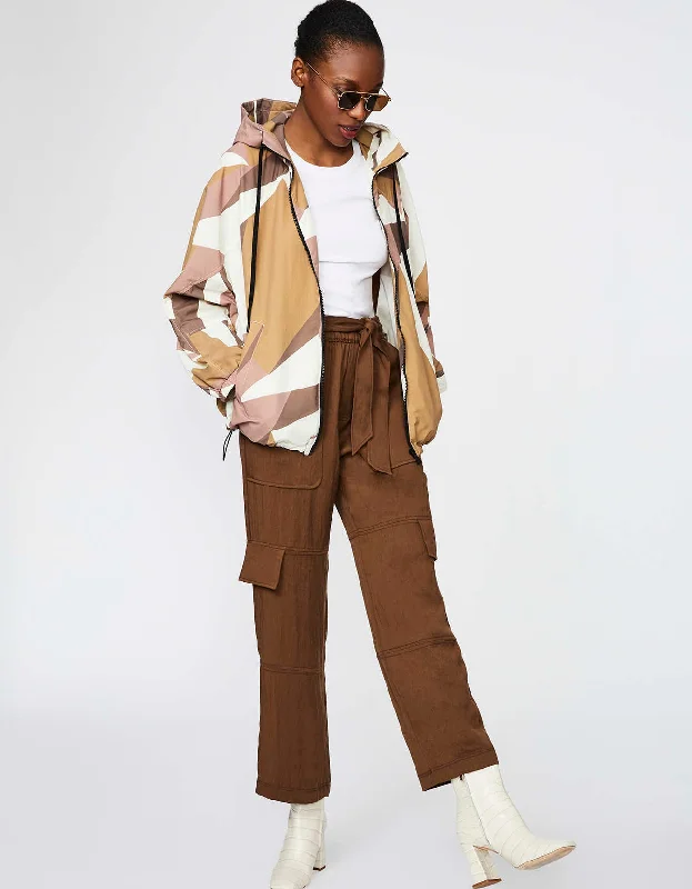 Soft Textures WINDWARD ABSTRACT SHELL JACKET
