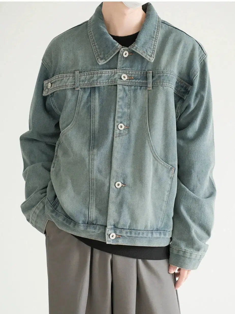 Stylish Casuals Short Denim Jacket