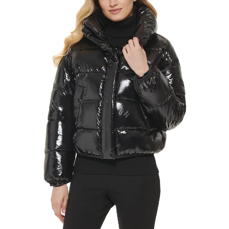 Trendy Comfort Wear DKNY Womens Solid  Puffer Jacket