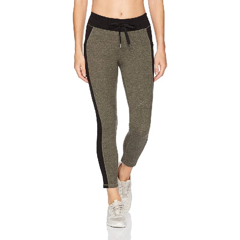 Fashion Classic Calvin Klein Women's Perfomance Heathered Cropped Leggings Quail Heather Size Small - Black Fashion Classic Calvin Klein Women's Perfomance Heathered Cropped Leggings Quail Heather Size Small - Black