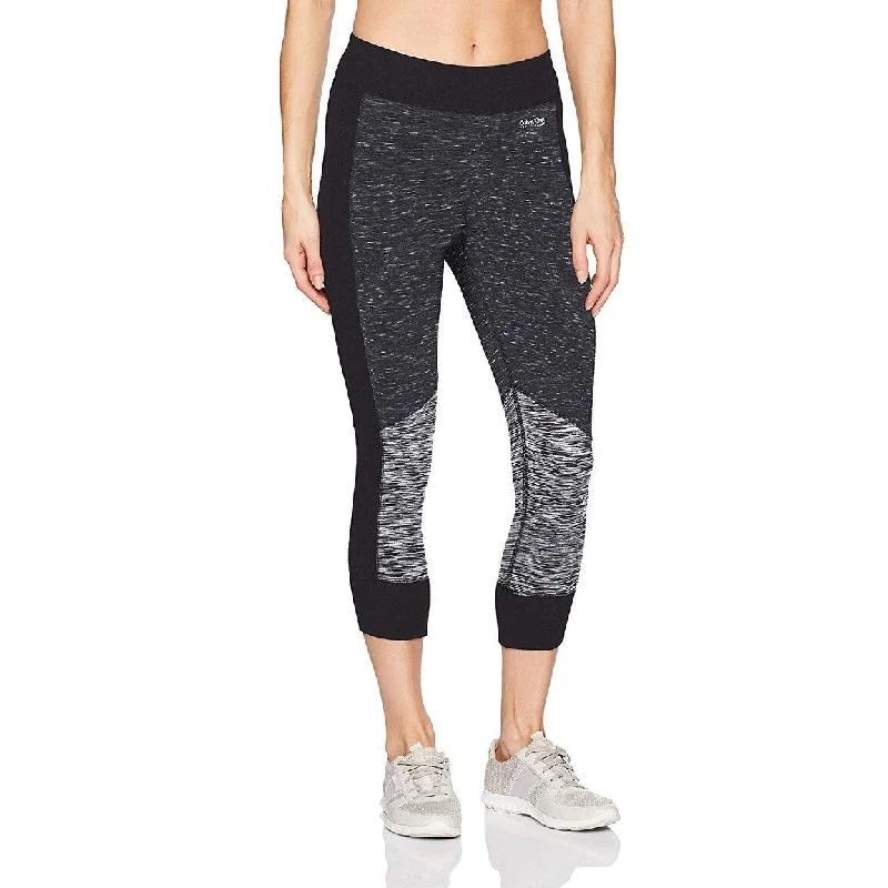 Personalized Wear Calvin Klein Women's Performance Ribbed Colorblock Crop Legging Black Heather Size Small Personalized Wear Calvin Klein Women's Performance Ribbed Colorblock Crop Legging Black Heather Size Small