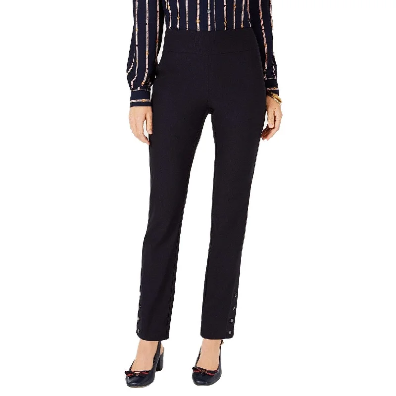 Street Fashion Charter Club Women's Pull-On Ankle-Snap Slim-Fit Pants Deepest Navy Size 4" Street Fashion Charter Club Women's Pull-On Ankle-Snap Slim-Fit Pants Deepest Navy Size 4"