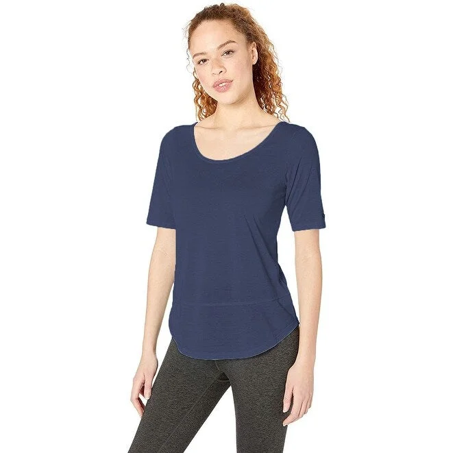 Comfy Layers Columbia Women's Plus Anytime Casual Short Sleeve Shirt Navy Size 3 Extra Large - XXX-Large