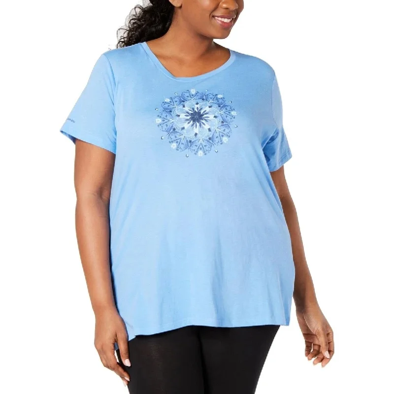 Chic Outfits Columbia Women's Plus Butterfly Wing Running Fitness T-Shirt 2 Extra Large - XX-Large