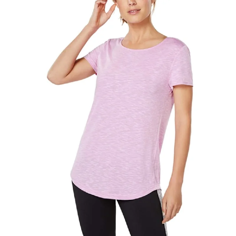 Fresh And Natural Ideology Women's Cross-Back Soft Athletic Shirt Holly Hock Size XL - Small Fresh And Natural Ideology Women's Cross-Back Soft Athletic Shirt Holly Hock Size XL - Small