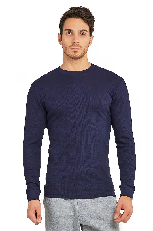 Girl Style COTTONBELL MEN'S HEAVY THERMAL (KHT001C_NAVY)