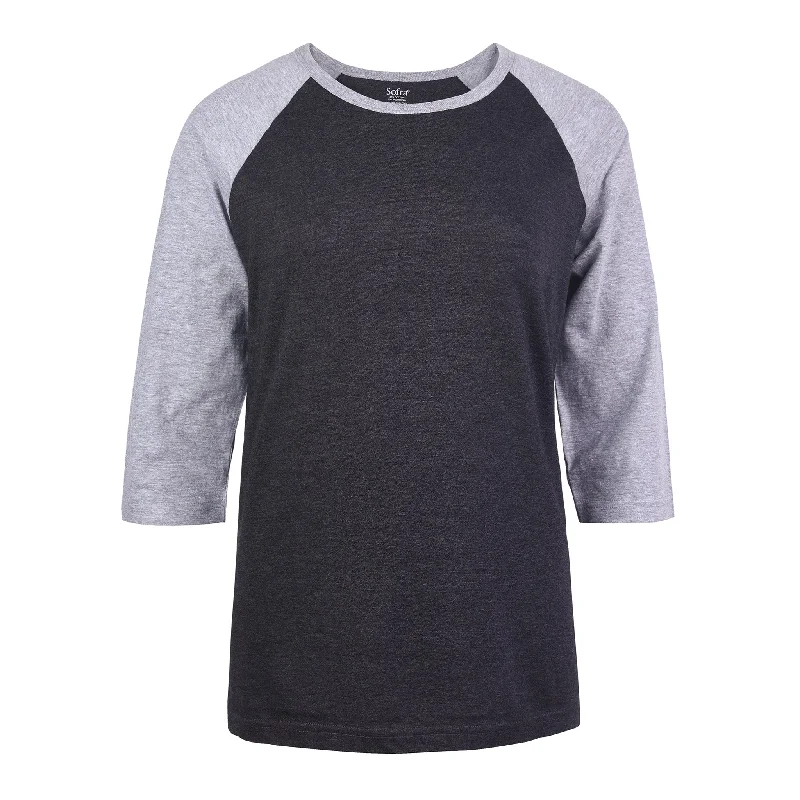 Modern Tailoring COTTONBELL LADIES BASEBALL TEE (LBT001C_C.GR/LT.H)