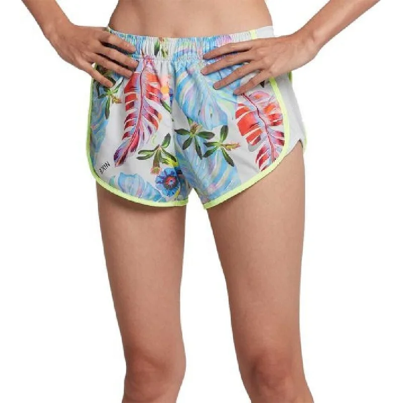Comfortable Sweaters Nike Women's Dry Tempo 3'' Printed Running Shorts Grey Size Extra Large - X-Large