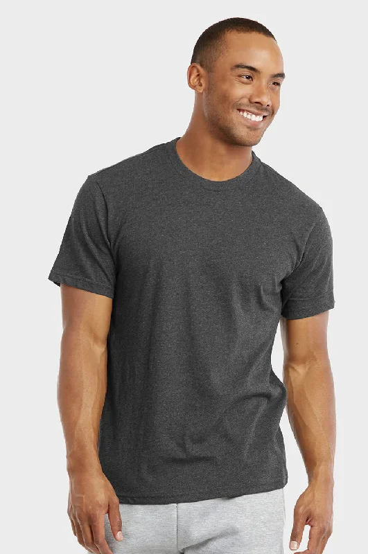 Comfortable Fitwear COTTONBELL MEN'S CREW NECK T-SHIRT (TR500C_CH-HT)