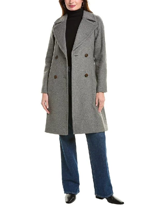 French Style Brooks Brothers Wool-Blend Coat