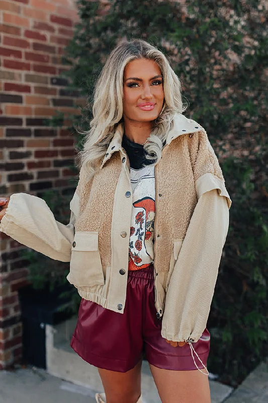 Relaxed Clothing Chestnuts Roasting Sherpa Jacket