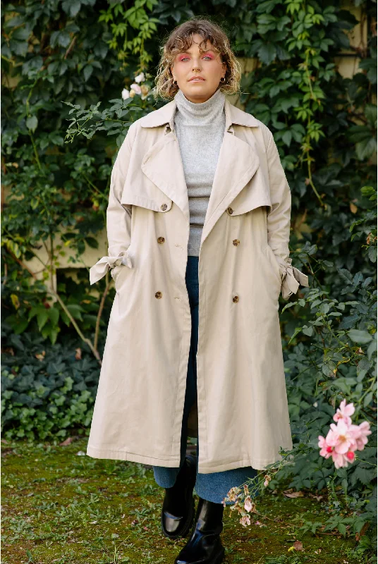 Fashionable Prints JULIANA MARTEJEVS Chloe Trench Coat