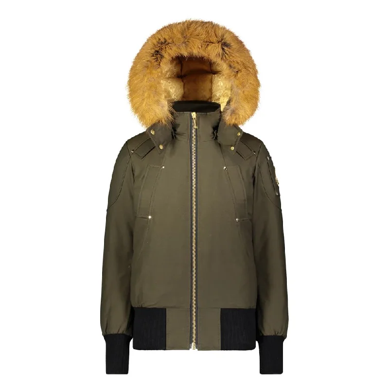 Retro Design Moose Knuckles Exquisite   Debbie Bomber Women's Jacket
