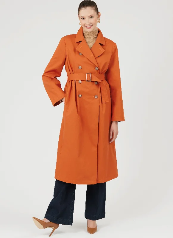 Cozy Layers New Look Trench Coat N6788