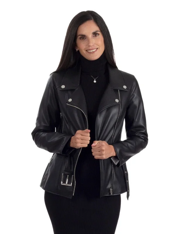 Relaxed Jackets Nine West Women's Moto Jacket
