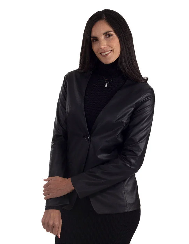 Lazy Home NIne West Women's V-Neck Blazer