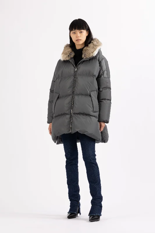Stretch Design OVERSIZED DOWN PARKA DUA