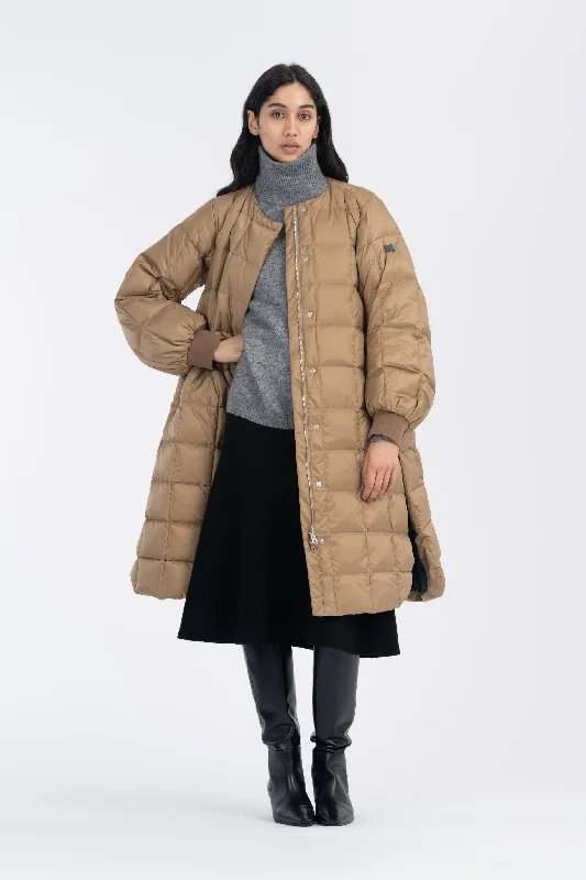 Luxury Customization QUILTED COAT LUA WITH SCARF