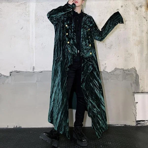 Noble And Elegant r Small Fresh Casual Style Minority Loose Button Trench Coat