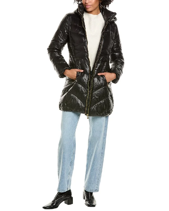Trends Via Spiga Swirl Down Coat