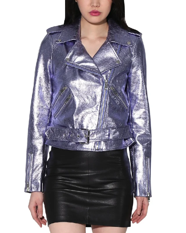 Casual Choice Walter Baker Allison Leather Jacket