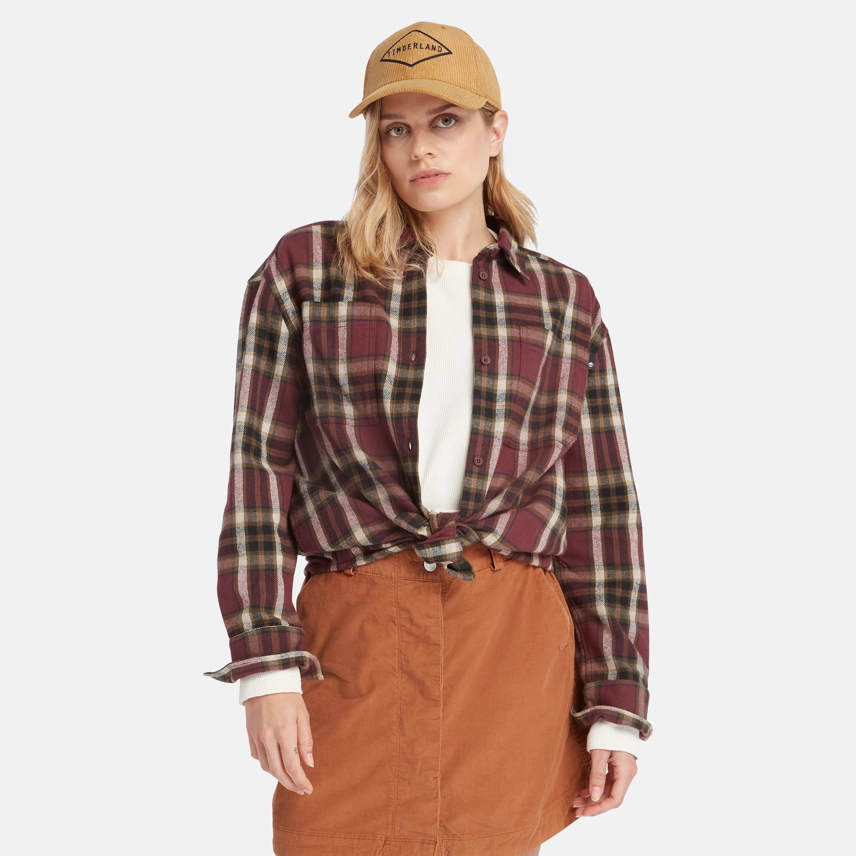 Chic Relaxation Women’s Flannel Overshirt