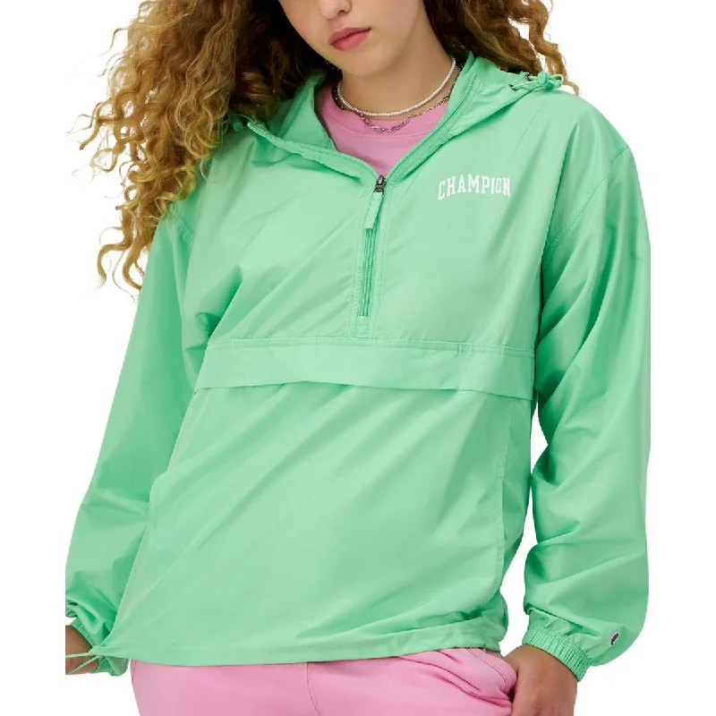 Preview New Products Womens Logo 3/4 Zip Windbreaker Jacket