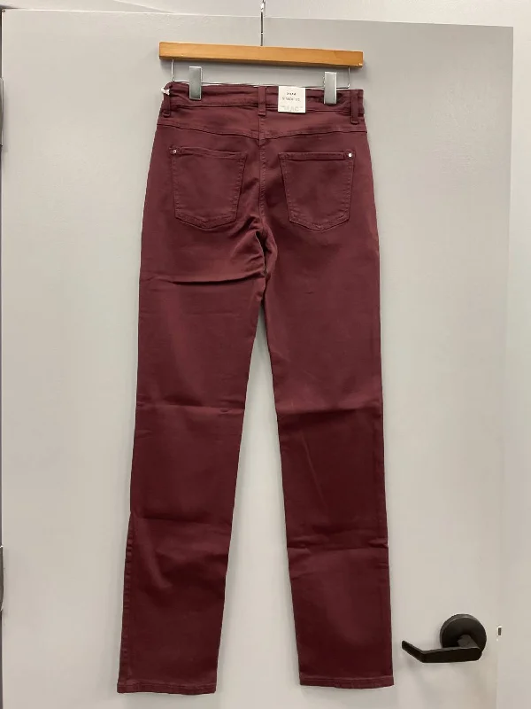 Breezy Comfort Berry Dream Straight Cotton Stretch Jeans