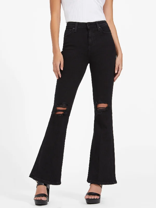 Cool Summer Eco Sharona Mid-Rise Flared Jeans