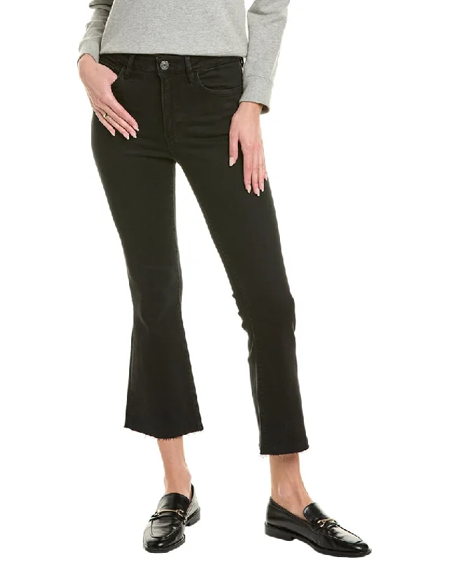 All-Day Style FRAME Denim Le Crop Black Thorn Mini Bootcut Jean