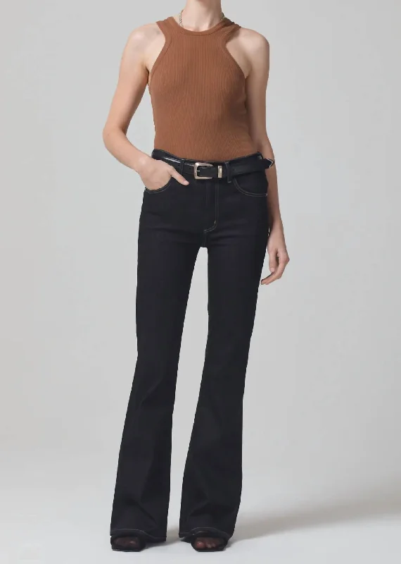 Breezy Style Isola Flare Jean In Solace