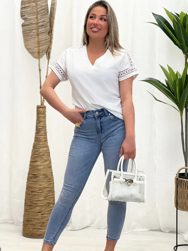 Easy Wear Chic Jeans slim AMALIA - BLEU