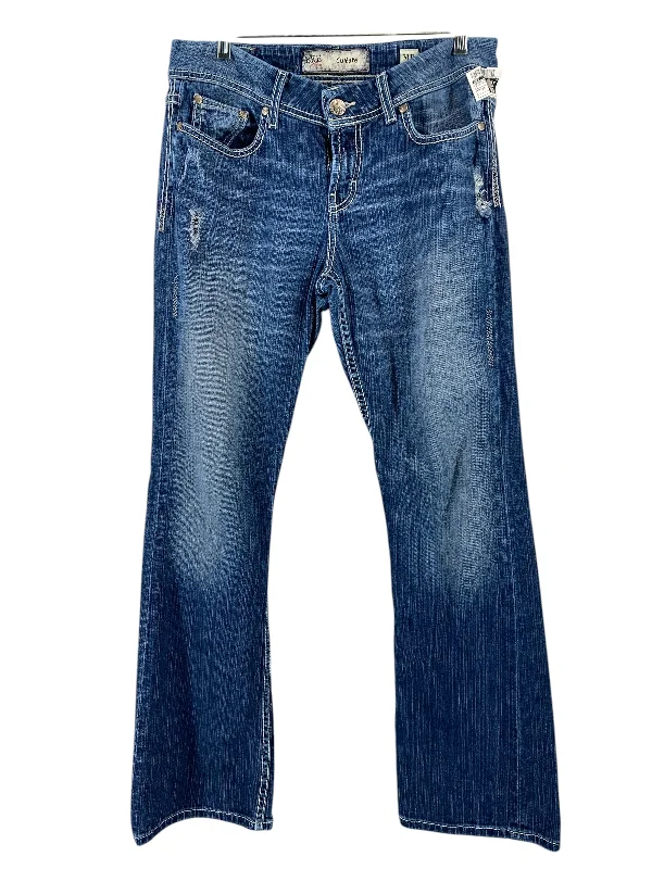 Casual Wear Jeans Boot Cut By Bke In Blue Denim, Size: 31
