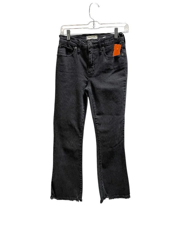 Fashion Classic Jeans Boyfriend By Madewell In Black, Size: 2
