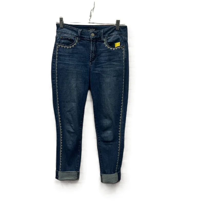 American Style Jeans Cropped By Not Your Daughters Jeans In Blue Denim, Size: 2